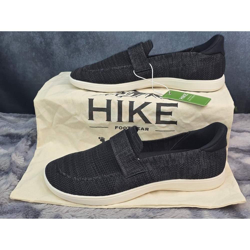 NWT Hike Footwear Valenza Loafer Black Barefoot Slip On Women EU 39.5 Size 9